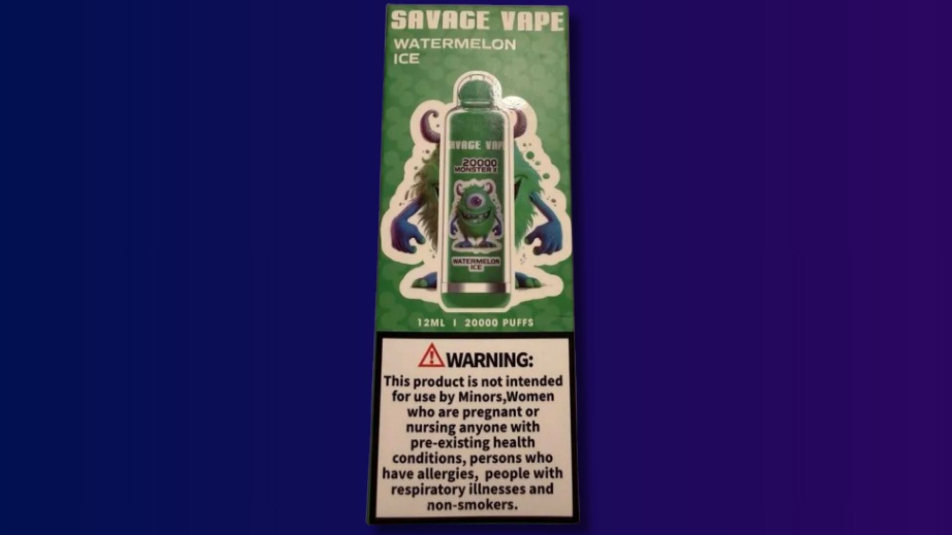 SAVAGE VAPE 20K – WATERMELON ICE (5-PACK)
